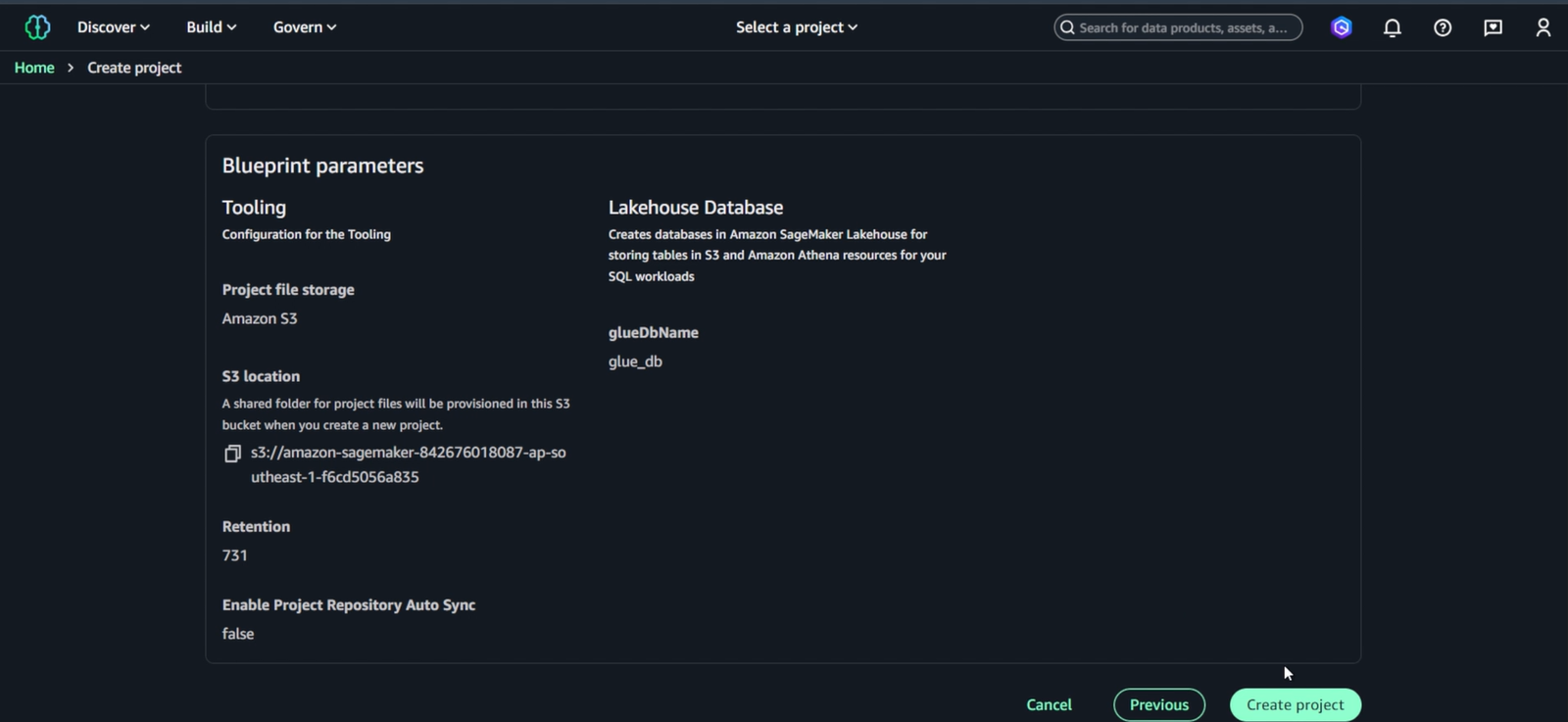 Blueprint Parameters