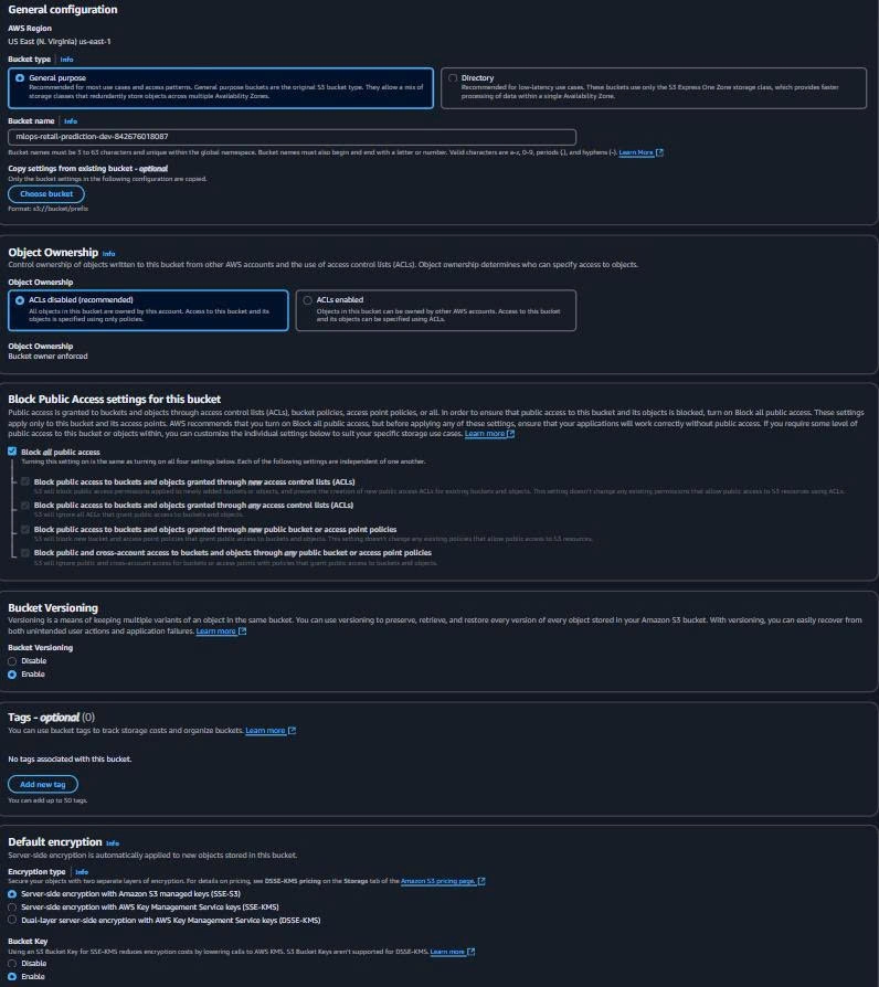 Placeholder - Create bucket
